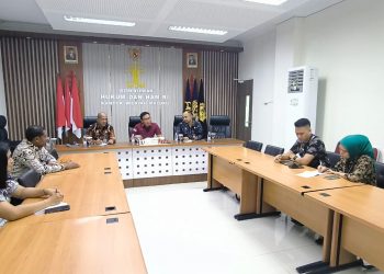 Sekjen Kemenkumhan Perkenalkan Tiga Konsep Kepada Jajarannya