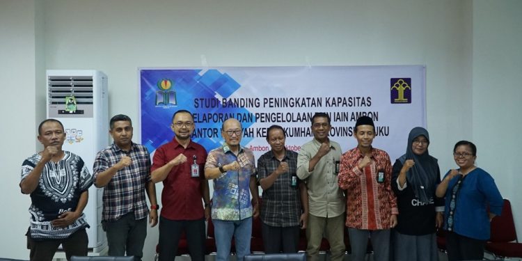 Kakanwil Kemenkumham Terima Kunjungan Studi Banding BMN IAIN