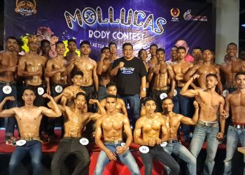 Puluhan Binaragawan Ikut Mollucas Body Contest Piala Ketum KONI Ambon