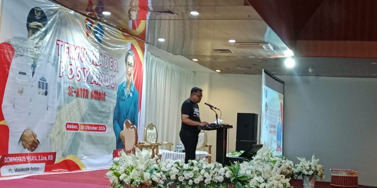 Percepat Penurunan Angka Stunting, Pemkot Ambon Gelar Temu Kader Posyandu