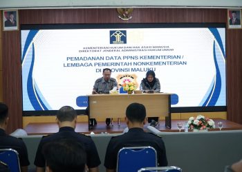 Kemenkumham Maluku Sinkronkan Data PPNS, Tingkatkan Akurasi Penegakan Hukum