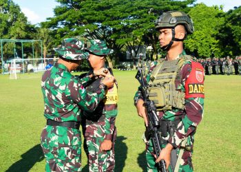450 Prajurit Yonif 733 Masariku Disiapkan Ikut Proglatsiapops