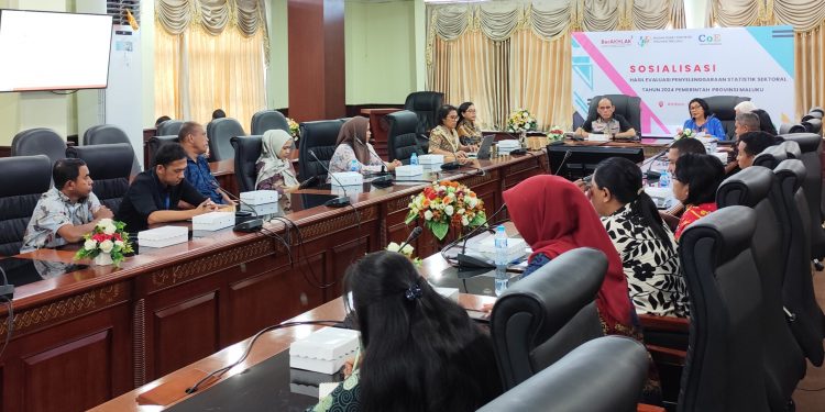 BPS Gandeng Pemprov Maluku Gelar Sosialisasi Hasil EPPS Tahun 2024