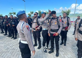 217 Pasukan BKO Polda Maluku akan Digeser Amankan Pilkada Tual dan Malra