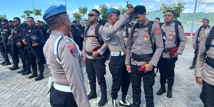 217 Pasukan BKO Polda Maluku akan Digeser Amankan Pilkada Tual dan Malra