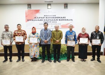 Kepala Kanwil Kemenkumham Maluku Buka Rakoor Evaluasi Capaian Kinerja Tahun 2024