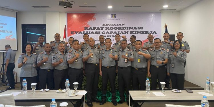 Tingkatkan Kinerja, Kumham Maluku Gelar Rakor Evaluasi Capaian Kinerja Tahun 2024