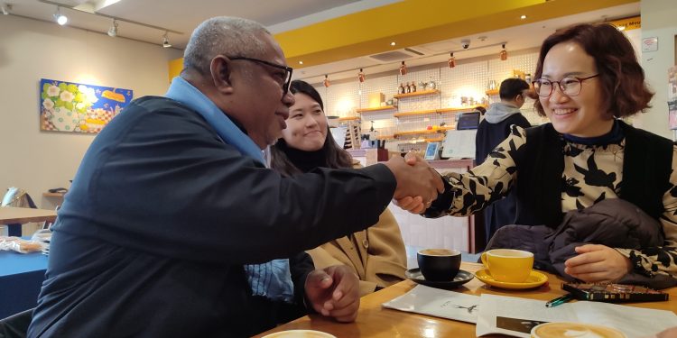 AMO dan Foval Point Daegu UNESCO City Bertemu, Bahas Kelanjutan Program AMO