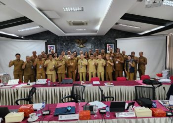 Pj Walikota Ambon Ikuti Pelaksanaan Evaluasi Kinerja Triwulan II  di Inspektorat Jenderal Kemendagri