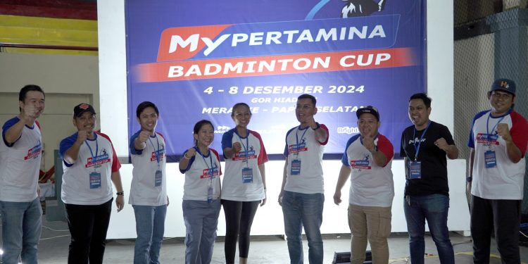 Pertamina Gandeng PBSI Papua Selatan Gelar MyPertamina Badminton Cup 2024