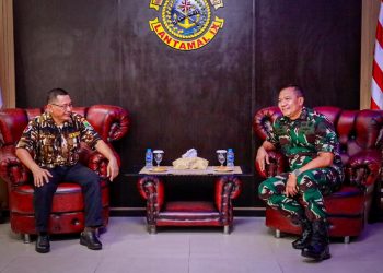 FKPPI Maluku Sambangi Lantamal IX Ambon