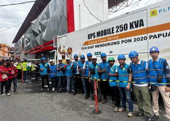 PLN UP3 Ternate Hadirkan Listrik Tanpa Kedip di Pertandingan BRI Liga 1 Maluku United VS Dewa United