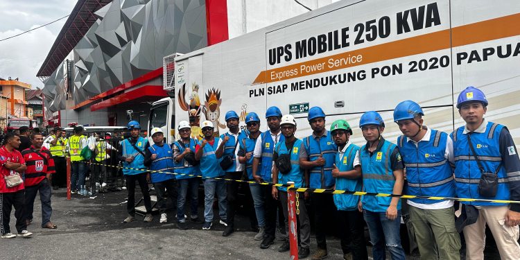 PLN UP3 Ternate Hadirkan Listrik Tanpa Kedip di Pertandingan BRI Liga 1 Maluku United VS Dewa United