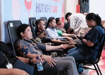 Peringati HUT ke-13, OJK Maluku Gandeng PMI Gelar Donor Darah Berhasil Kumpulkan 117 Kantong