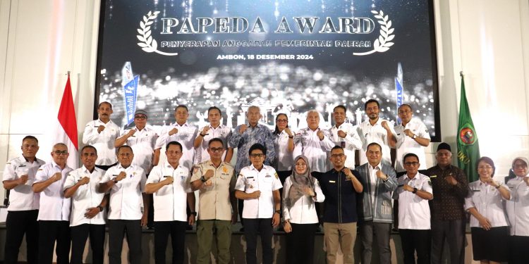 Pemprov Maluku Gelar Penganugerahan Papeda Award dan Apresiasi Pengelolaan APBN Terbaik Tahun 2024