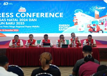 Pertamina Patra Niaga Regional Papua Maluku Resmi Bentuk Tim Satgas Natal dan Tahun Baru