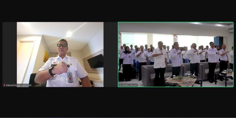 Kakanwil Kemenkum Maluku : Jaga Opini WTP di Tengah Transisi