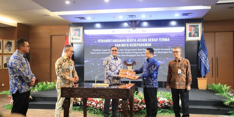 Bappebti Kemendag Alihkan Tugas Pengaturan dan Pengawasan Aset Keuangan Digital