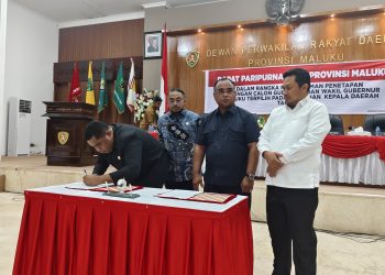 DPRD Maluku Gelar Rapat Paripurna Pengumuman Penetapan Paslon Gubernur dan Wagub