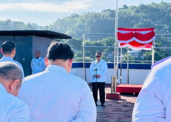 Kakanwil Kumham Tekankan Pentingnya Disiplin Bagi Seluruh Pegawai