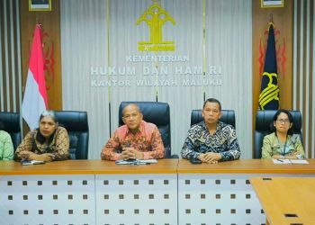 Kanwil Kumham Maluku Ikut Rakor Penilaian Desa dan Keluarahan Sadar Hukum