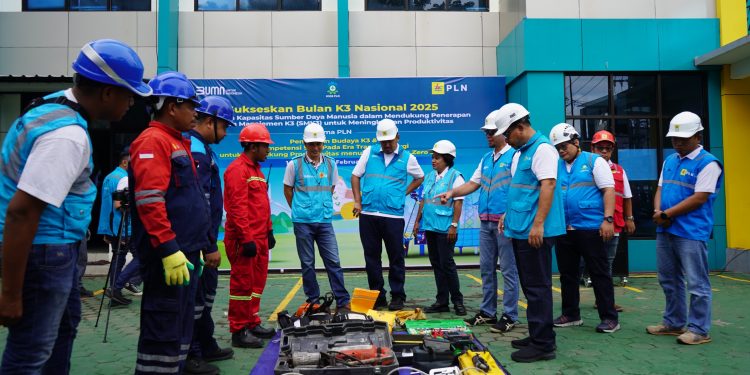 Bulan K3 Nasional 2025, PLN UIW MMU Awali Semangat Tahun Baru dengan Komitmen Tingkatkan Keselamatan Kerja