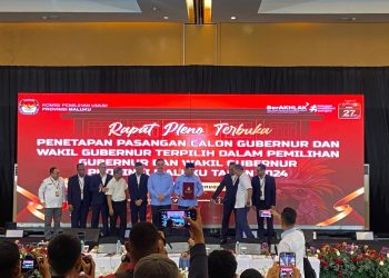 HL-AV Ditetapkan Sebagai Gubernur-Wakil Gubernur Terpilih 2025-2030