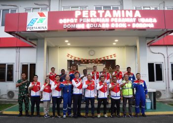 Komisaris PT Pertamina (Persero) Kunjungi Fuel Terminal Sorong dan Aviation Fuel Terminal Deo Sorong