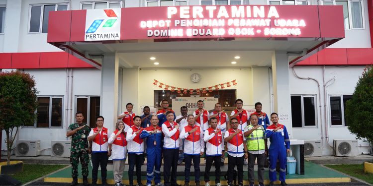 Komisaris PT Pertamina (Persero) Kunjungi Fuel Terminal Sorong dan Aviation Fuel Terminal Deo Sorong