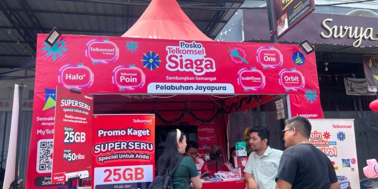 Telkomsel Catat Pertumbuhan Trafik Broadband 21.5 % di Wilayah Papua dan Maluku