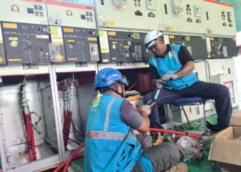 PLN UP3 Sofifi Lakukan Pemeliharaan Kubikel dan Kabel XLPE Dukung Keandalan Sistem