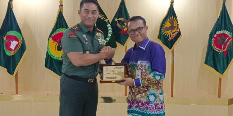 Pertamina Patra Niaga Regional Papua Maluku Lakukan Kunjungan Kerja ke Pangdam XVIII/Kasuari