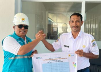 Dukung Laju Pertumbuhan Industri, PLN UP3 Tobelo Berhasil Pasang Baru Daya 485 kVA PLUT Disperindagkop