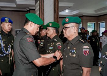 Pangdam XV/Pattimura Pimpin Sertijab Pejabat Kodam