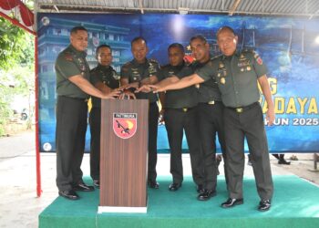 Pangdam XV/Pattimura Pimpin Ground Breaking Rehab Rumdis Swadaya Asmil Tapal Kuda