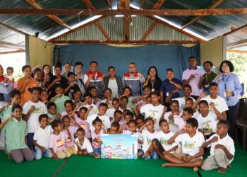 Pertamina Patra Niaga Regional Papua Maluku Berbagi Kasih ke Sejumlah Panti Asuhan Kota Jayapura