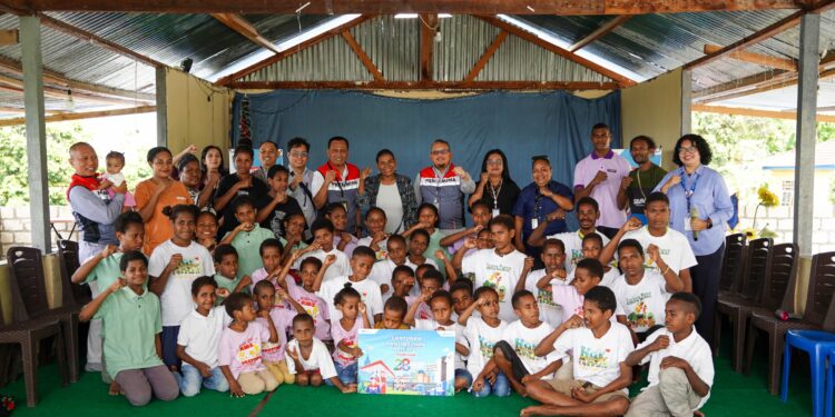 Pertamina Patra Niaga Regional Papua Maluku Berbagi Kasih ke Sejumlah Panti Asuhan Kota Jayapura