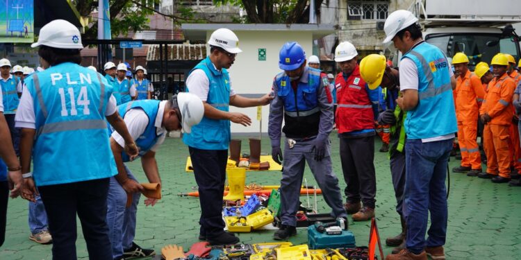 Pengamanan Pasokan Listrik Jelang Idul Fitri, PLN UIW MMU Siagakan 1.250 Personel di 203 Posko