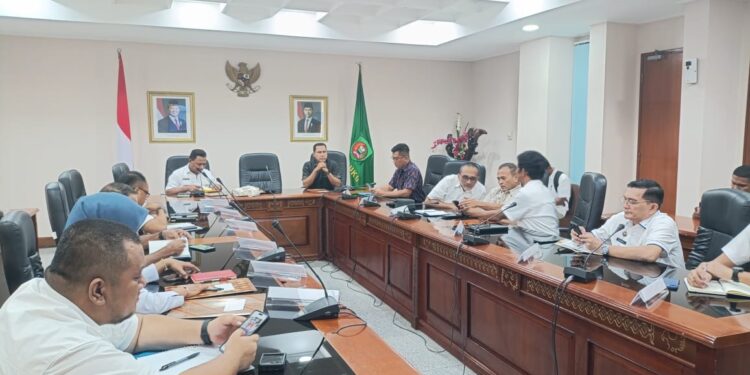 Perkuat Koordinasi, Gubernur dan Wagub Maluku Gelar Audiensi Bersama Kominda