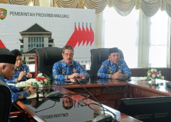 Bahas isu Pengembangan Daerah, Pemprov Maluku Gelar Rapat  Internal