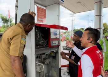 Persiapan Satgas RAFI 2025, Pertamina Sidak Lembaga Penyalur di Kota Jayapura