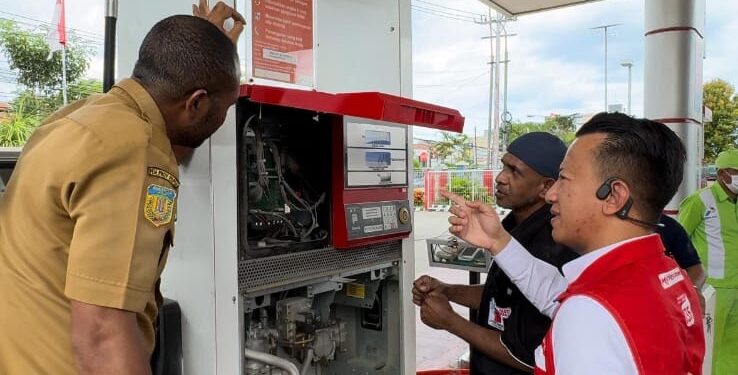 Persiapan Satgas RAFI 2025, Pertamina Sidak Lembaga Penyalur di Kota Jayapura