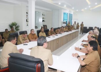 Gubernur dan Wagub Maluku Lakukan Pertemuan Awal Dengan ASN