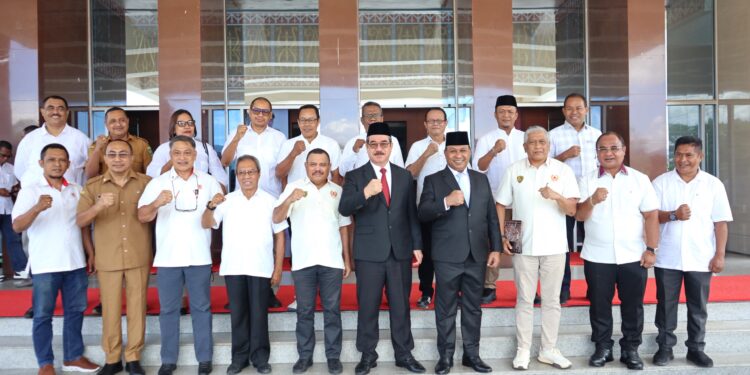 KONI Maluku DiNakhodai Sam Latuconsi, Gubernur Maluku Titipkan Banyak Harapan