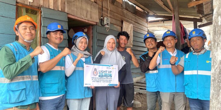 104 Rumah Tangga Prasejahtera Dilistriki PLN UIW MMU Lewat Program LUTD