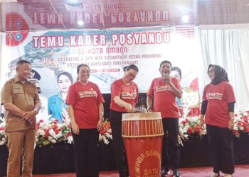 Walikota Ambon Dorong Kolaborasi Tangani Stunting: Target 50 Posyandu Standar dalam Dua Tahun