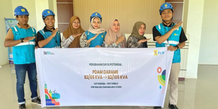 PLN UP3 Tobelo Dukung PDAM Pulau Morotai Tingkatkan Pelayanan Kebutuhan Air