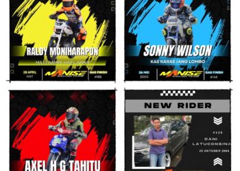 Manise Recing Team luncurkan Empat Pembalap Lokal Ambon ke Sirkuit Dobo