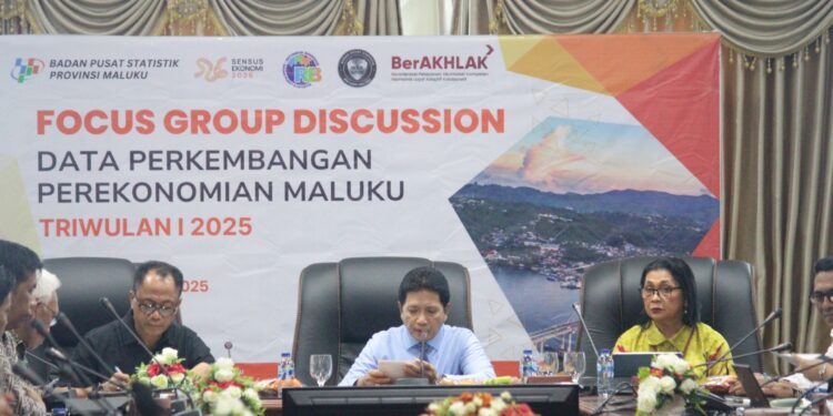 Pemprov Maluku Gelar FGD Perkembangan Ekonomi Triwulan I Tahun 2025