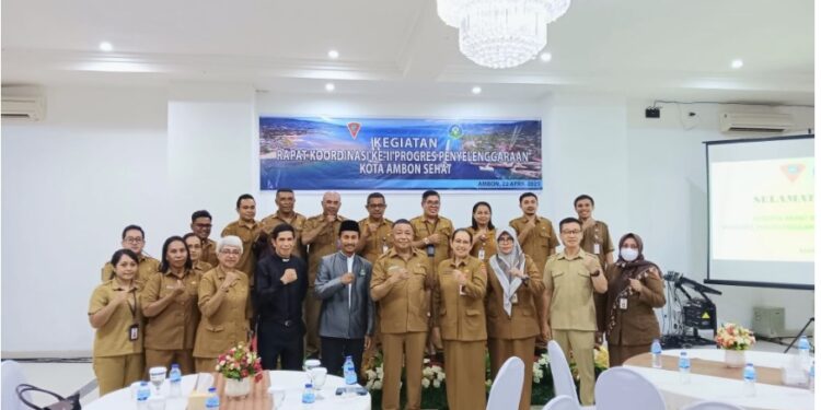 Pemkot Ambon Kembali Gelar Rakor Kota Sehat